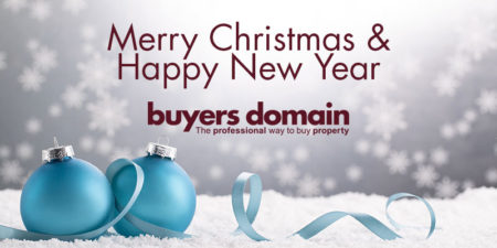 Merry Christmas & Happy New Year from Buyer’s Domain - the smarter way to buy property.