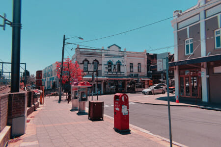 Sydney inner west streetscape