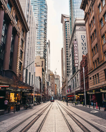 sydney cbd cityscape