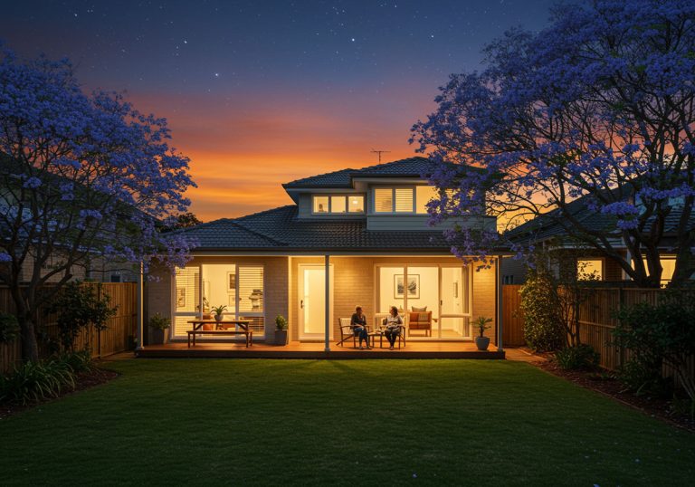 sydney inner west modern houses jacaranda trees in spring (1)