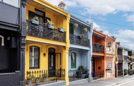 Inner west row houses