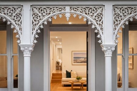 detail view of victorian property in sydney